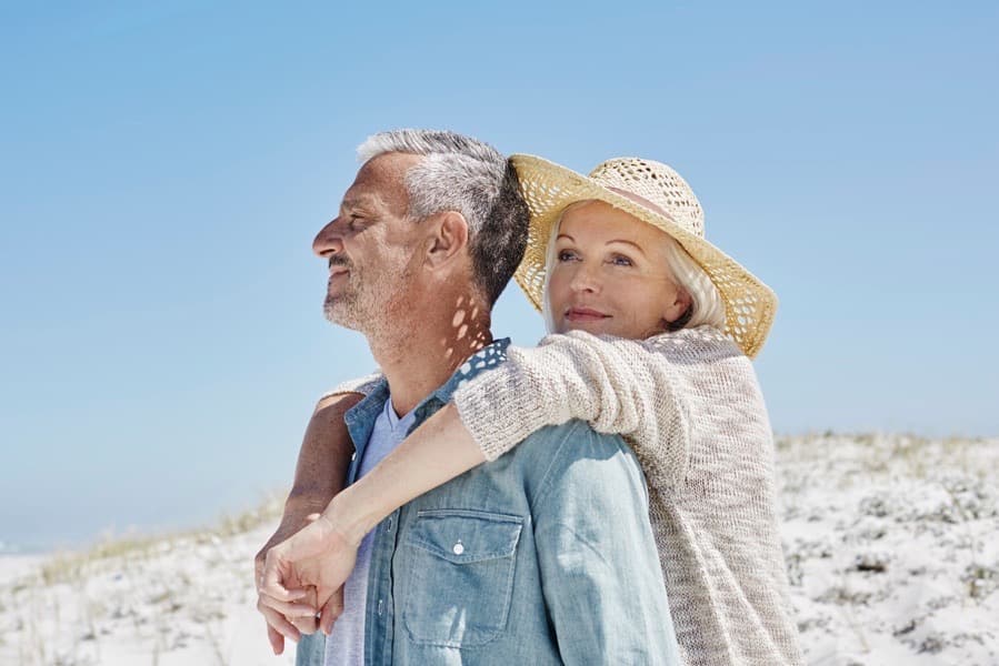 Couple on the beach